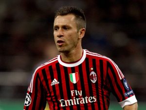 Cassano en el Milán