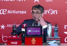 Fernando Vázquez en rueda de prensa