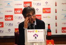 Fernando Vázquez en rueda de prensa