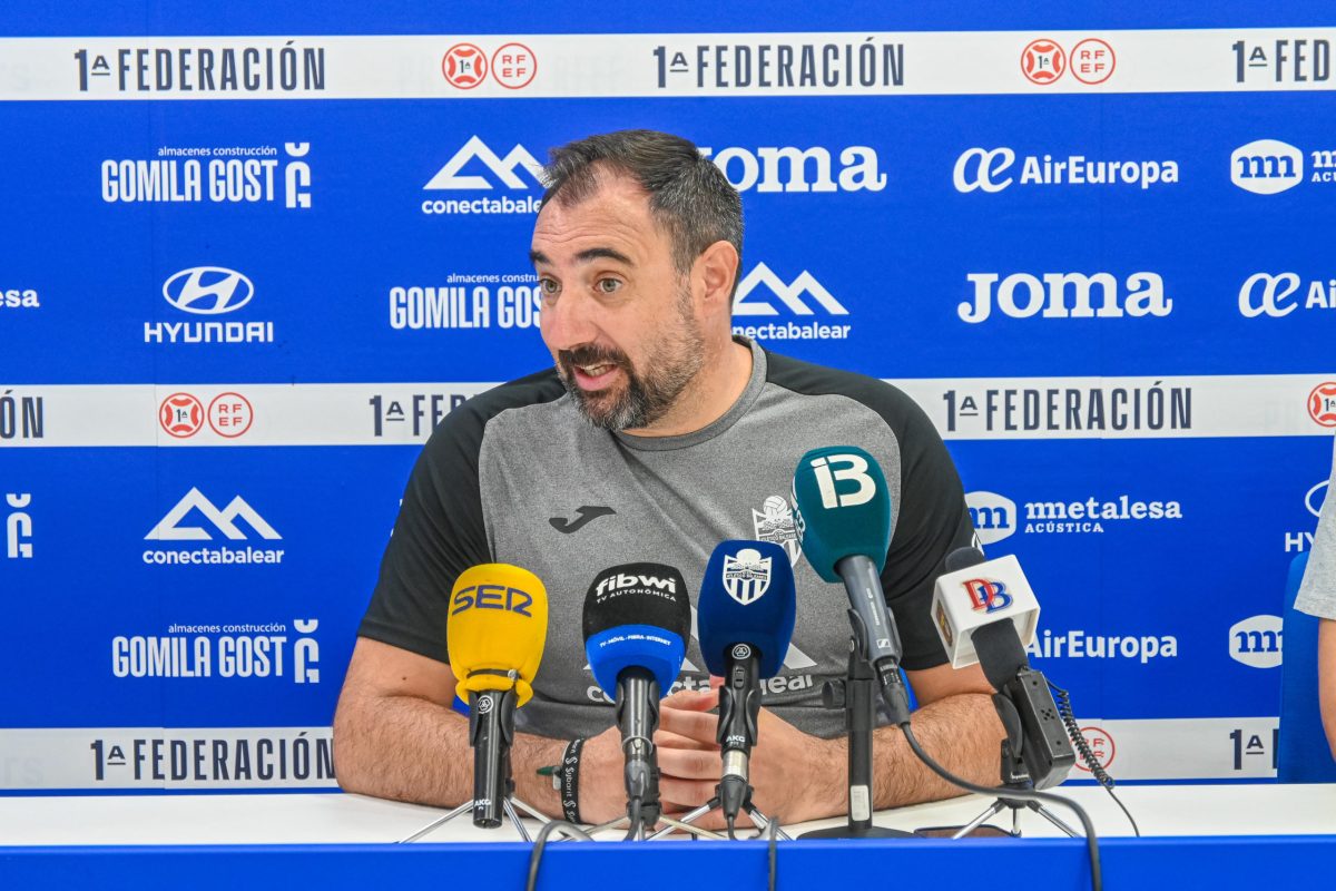 Juanma Barrero, nuevo técnico del Atlético Baleares.