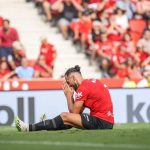 Vedat Muriqi, desolado en Son Moix