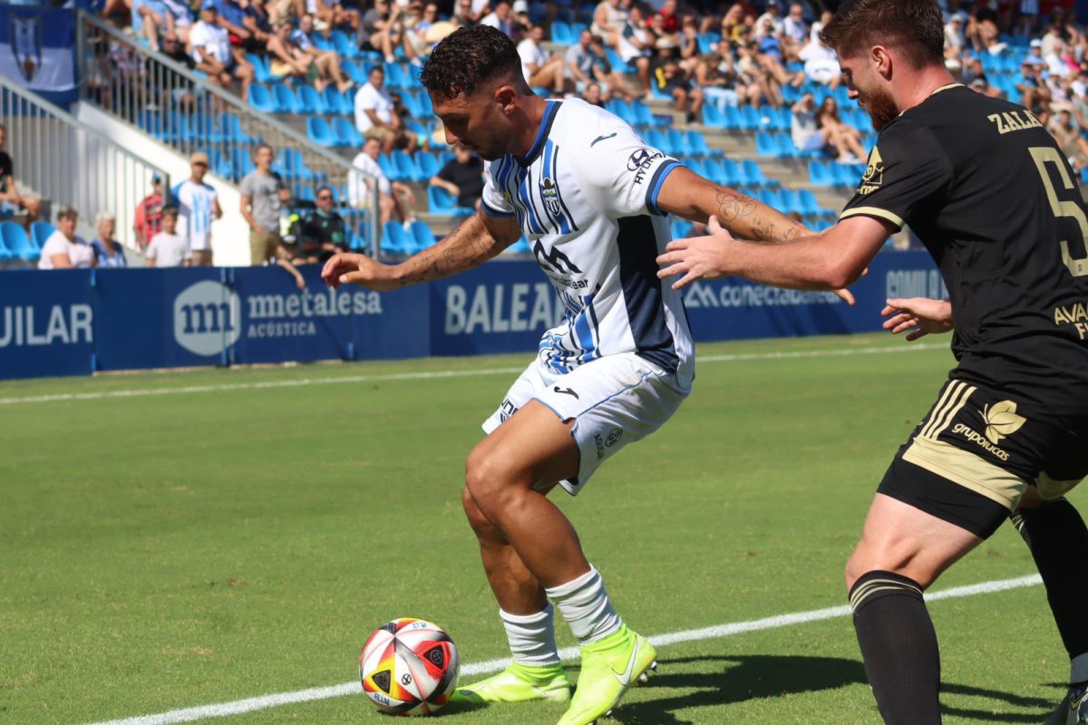 Imagen del Atlético Baleares 0-1 Real Murcia.