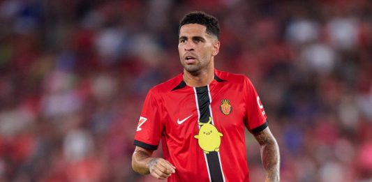 Mascarell, durante el partido ante el Barcelona